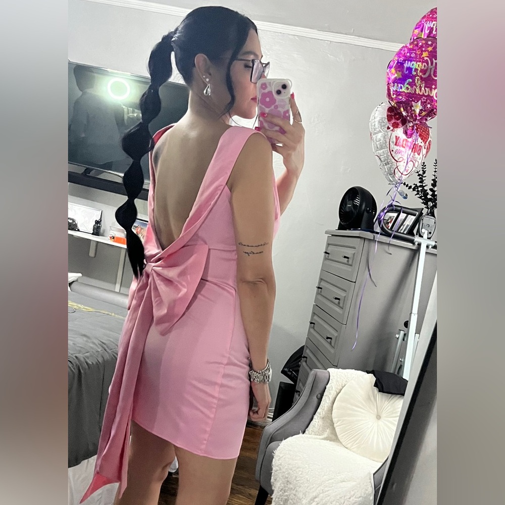 PLT Pink Bow Dress